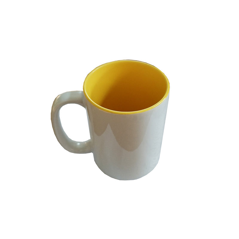 15oz Two-Tone Mug-Yellow 1 Pc