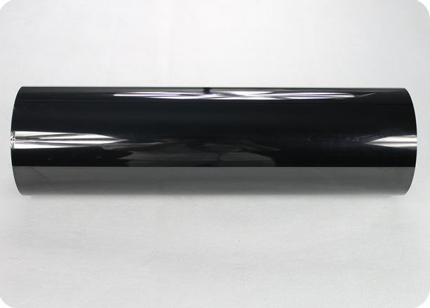 19.29inch Width PET Metal light Heat Transfer Vinyl Black CDN-16 1Yard