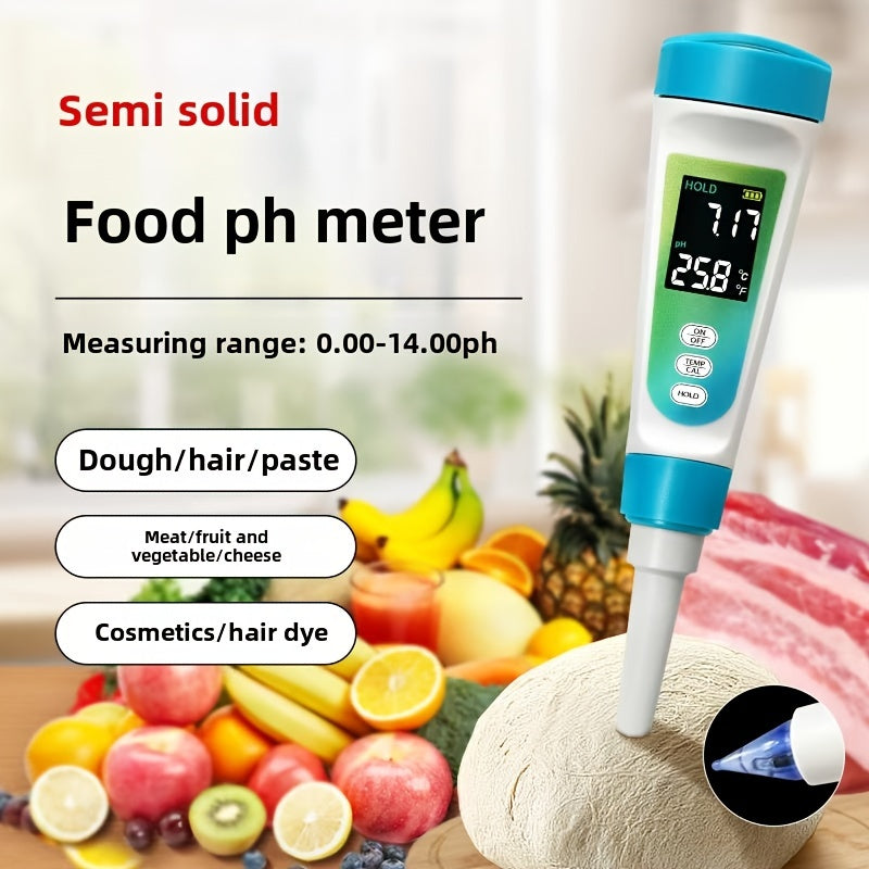 Semi-Solid PH Testing Pen for Foods & Cosmetics TJR7M8B