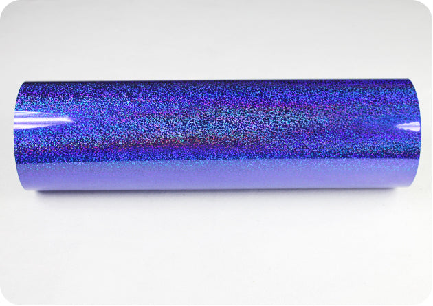 19.29inch Width PET Laser Heat Transfer Vinyl Blue CDH-10 1Yard