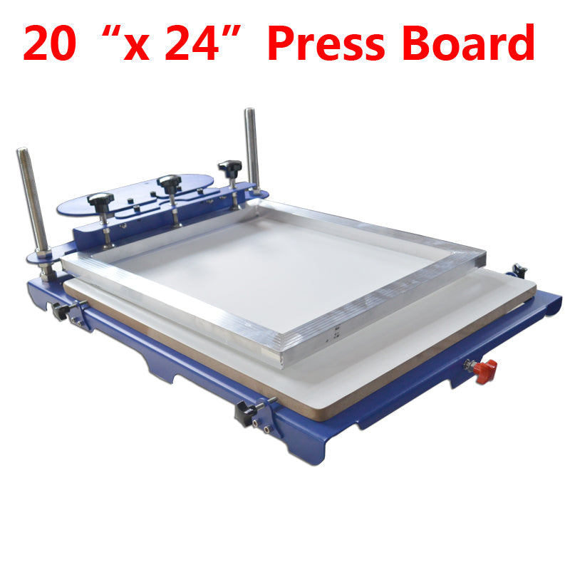 1 Color 1 Station Screen Printing Machine