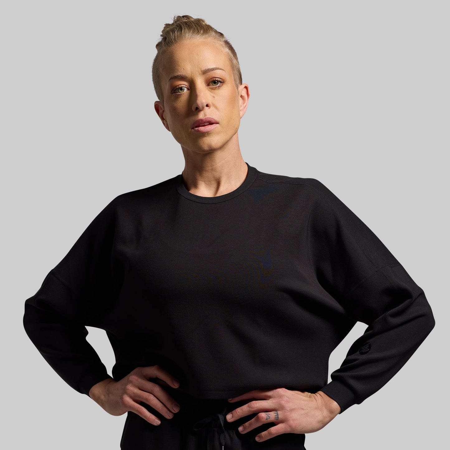 Lounge Lux Short Set (Black)