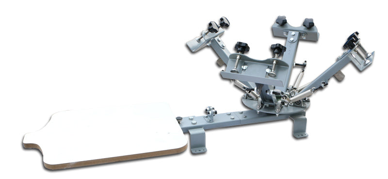 4 Color 1 Station Screen Printing Machine