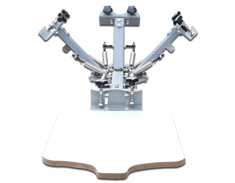 4 Color 1 Station Screen Printing Machine