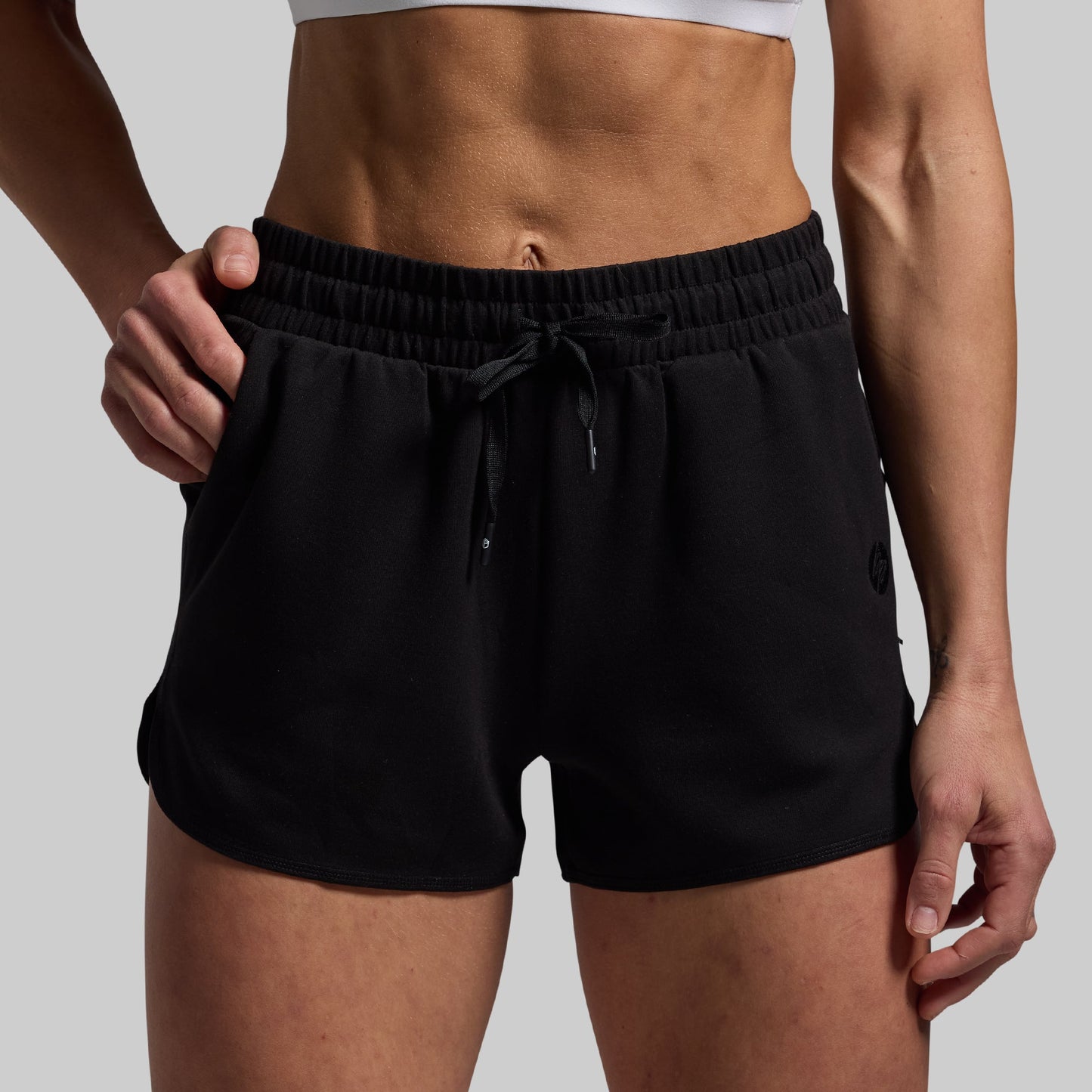 Lounge Lux Short Set (Black)