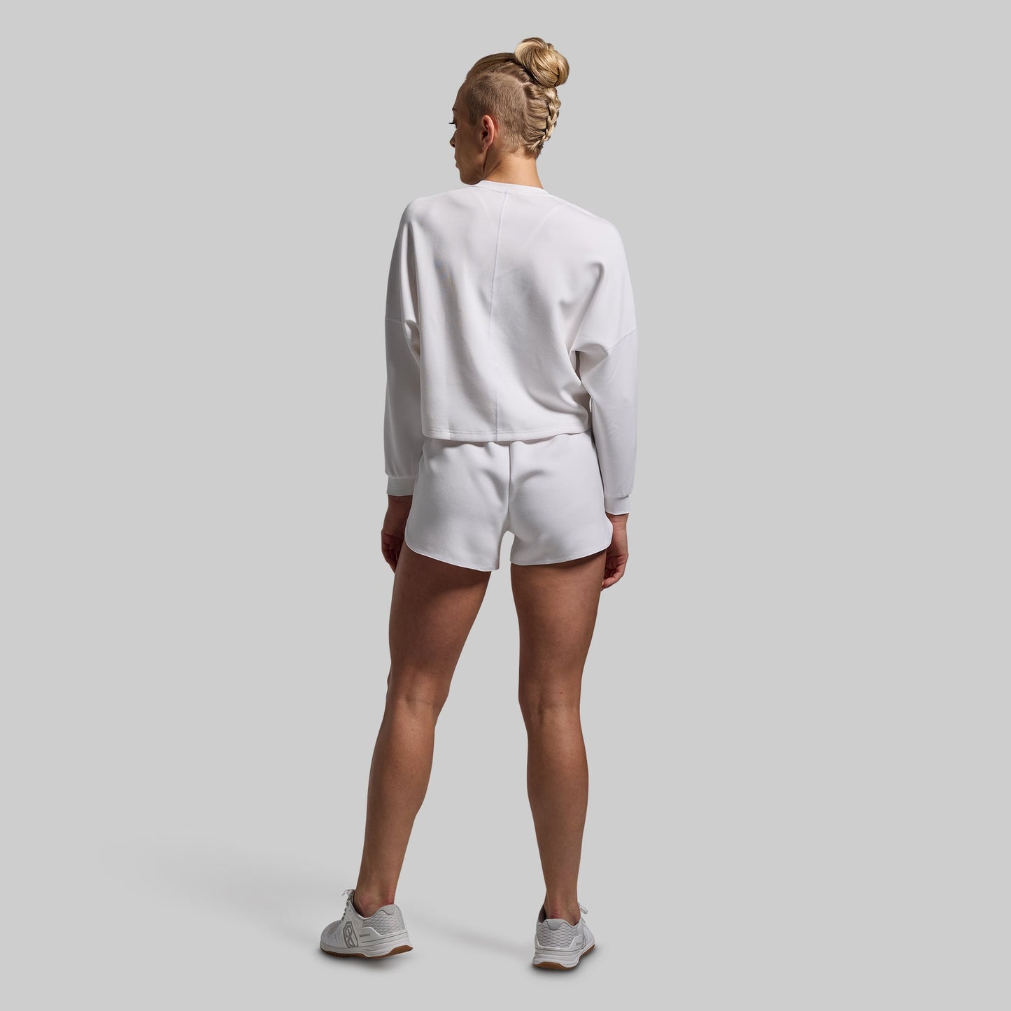 Lounge Lux Short Set (White)