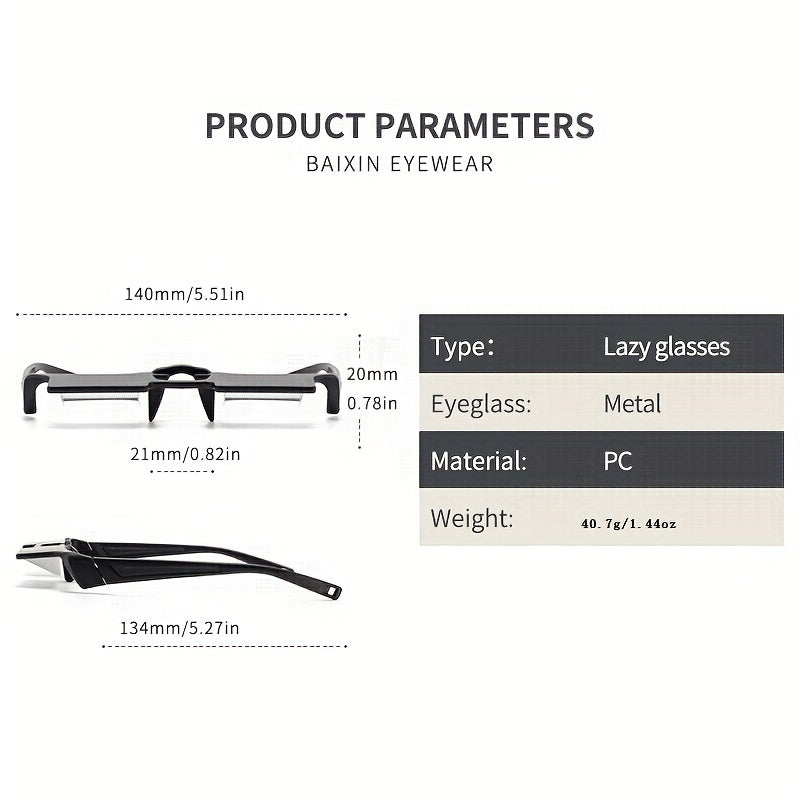 Prism Glasses, Hands-Free Phone Viewing & Reading Aid – TJR2B7M