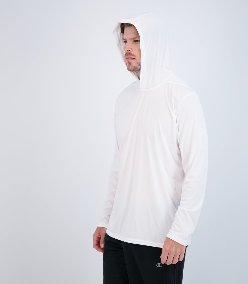 Teaser™ Mens Long Sleeve Hoodie ProtectUV® Sun Protective Shirt