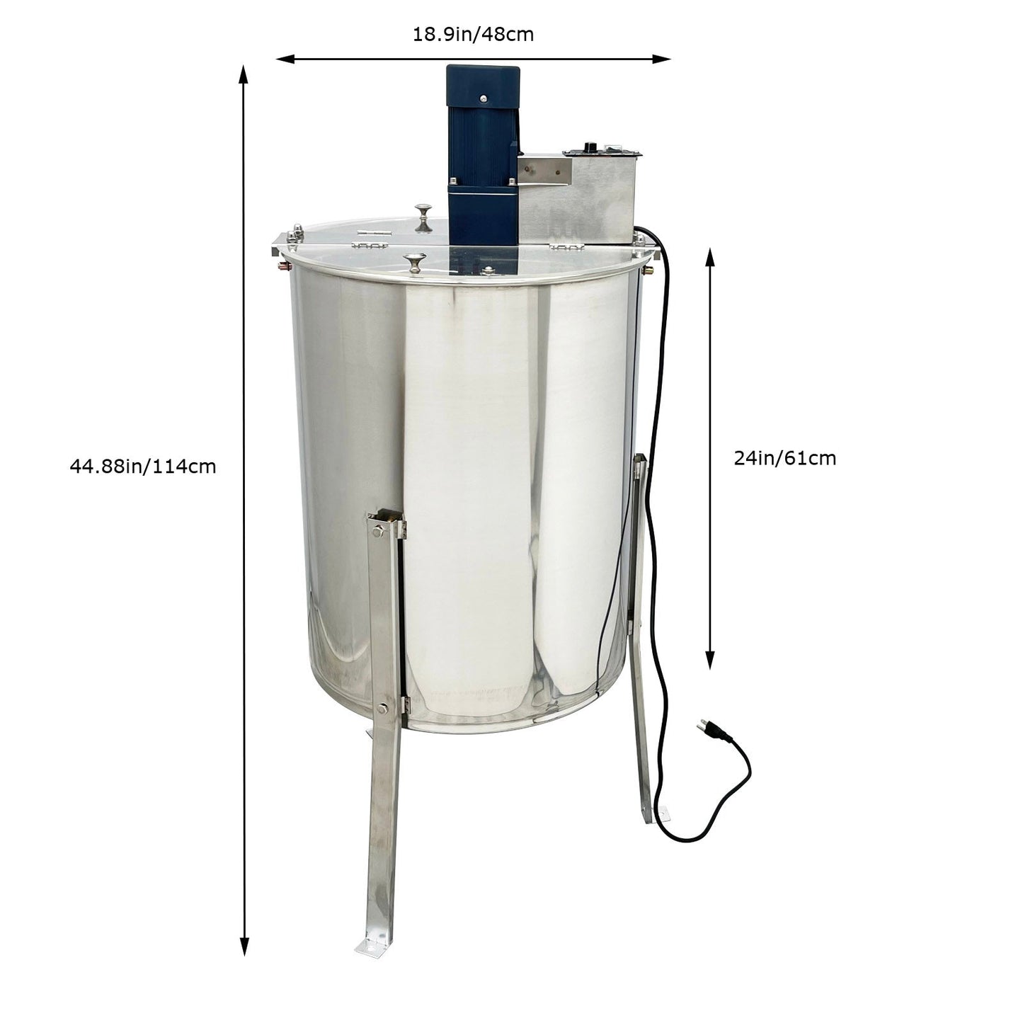Electric 4 Frame Honey Extractor 110V