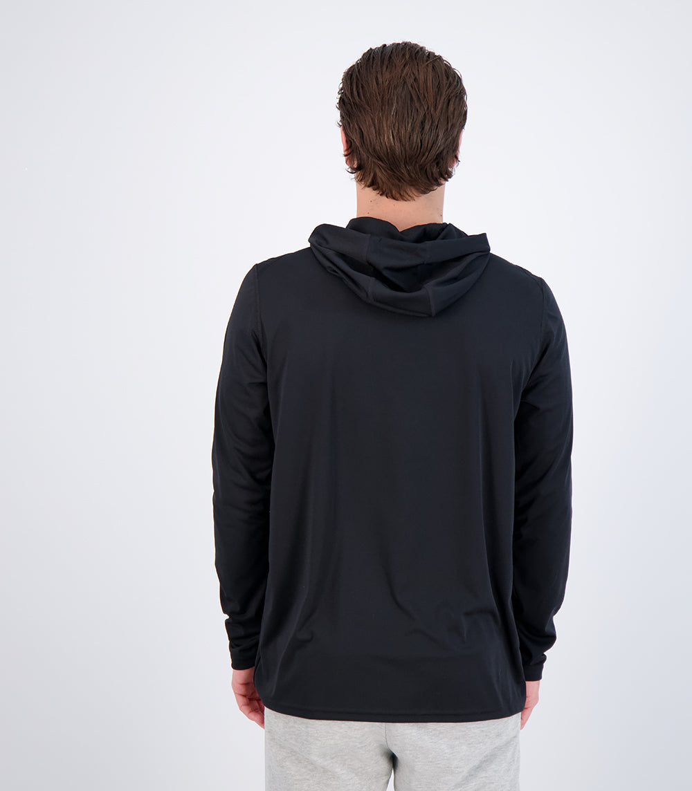 Teaser™ Mens Long Sleeve Hoodie ProtectUV® Sun Protective Shirt