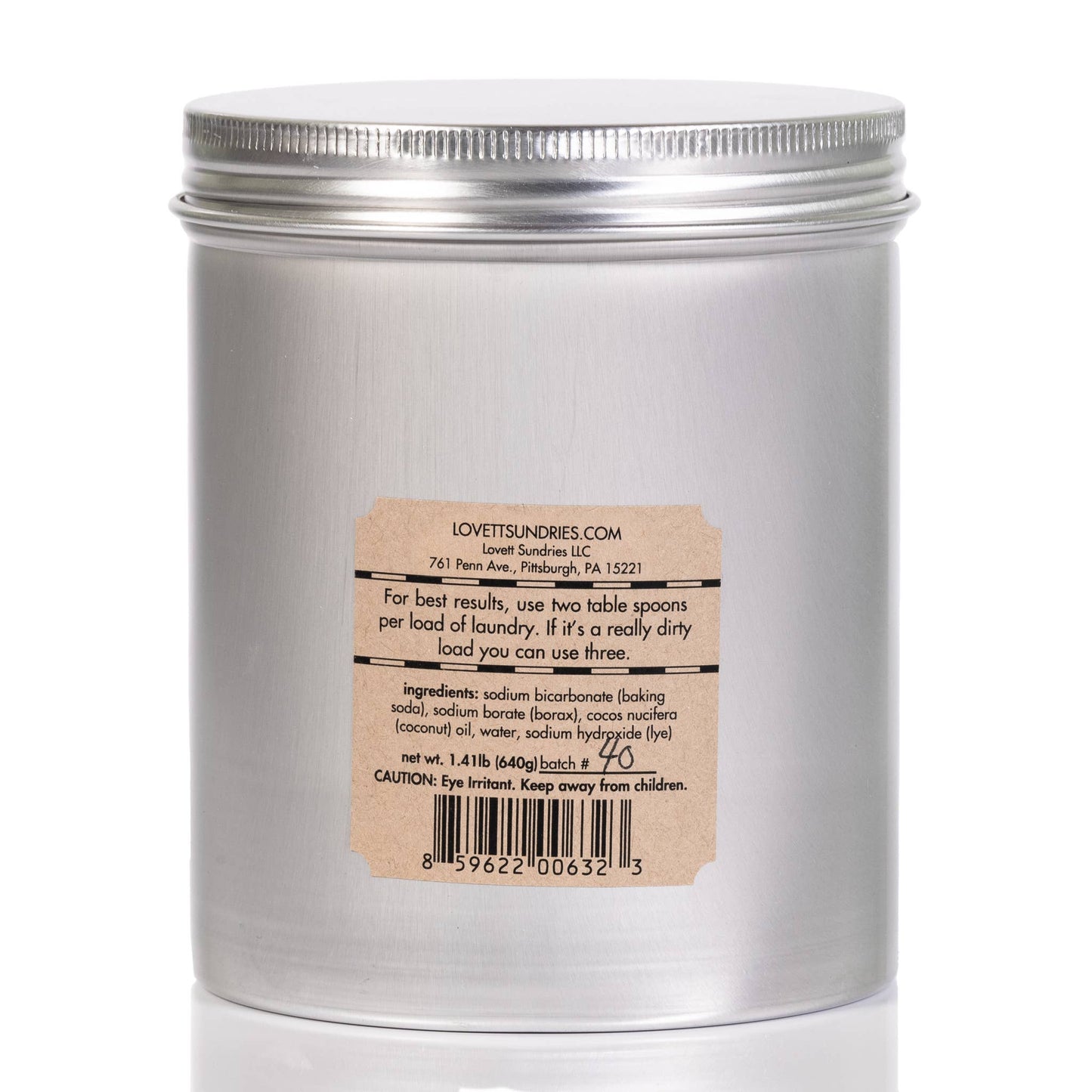 Lovett Sundries - Laundry Soap: Regular