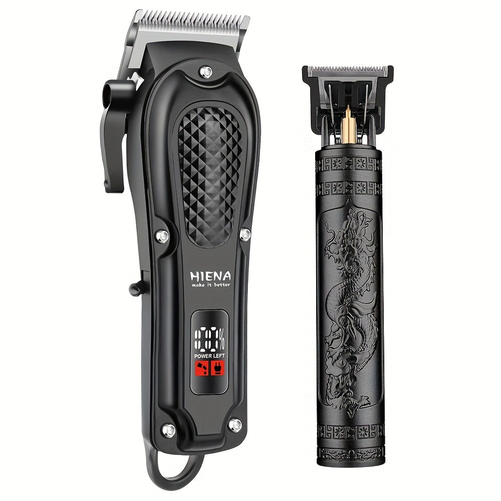HIENA Men’s Electric Hair Clipper with Digital Display TJR8W1R