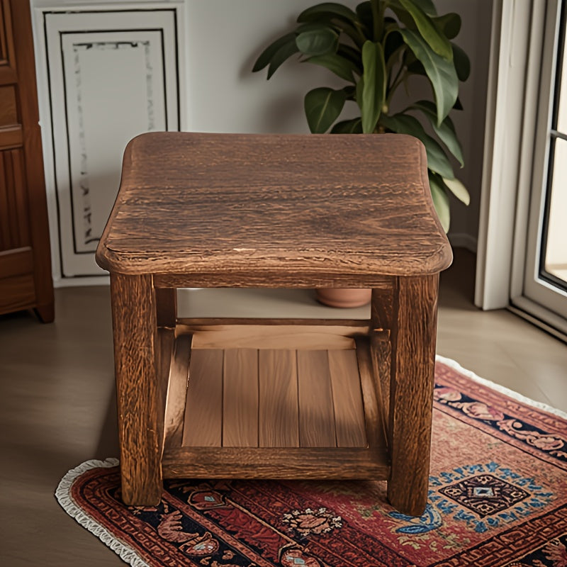 Classic Wooden Shoe Storage Bench with Drawers-FTTC