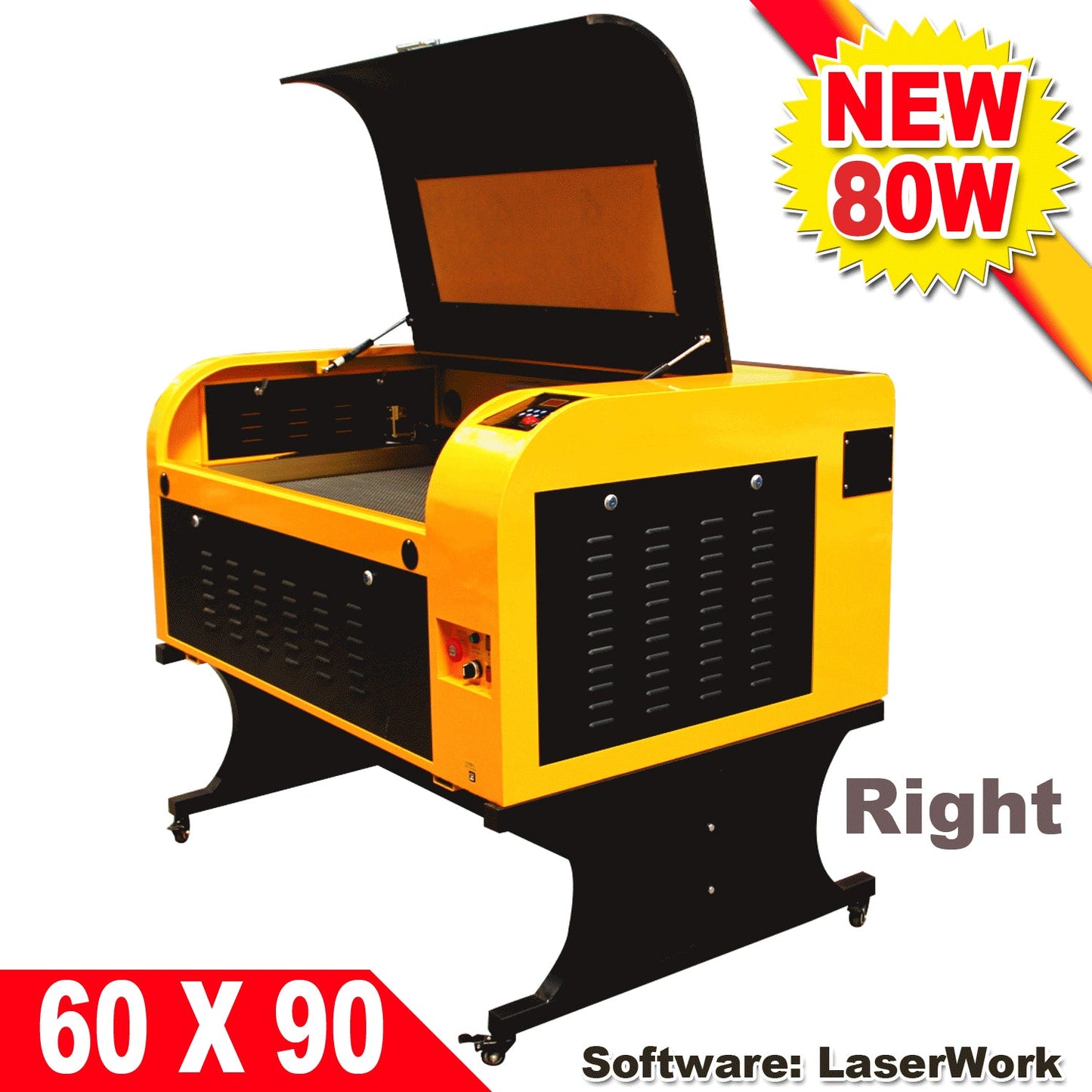 80W 6090 CO2 Laser Engraving Machine