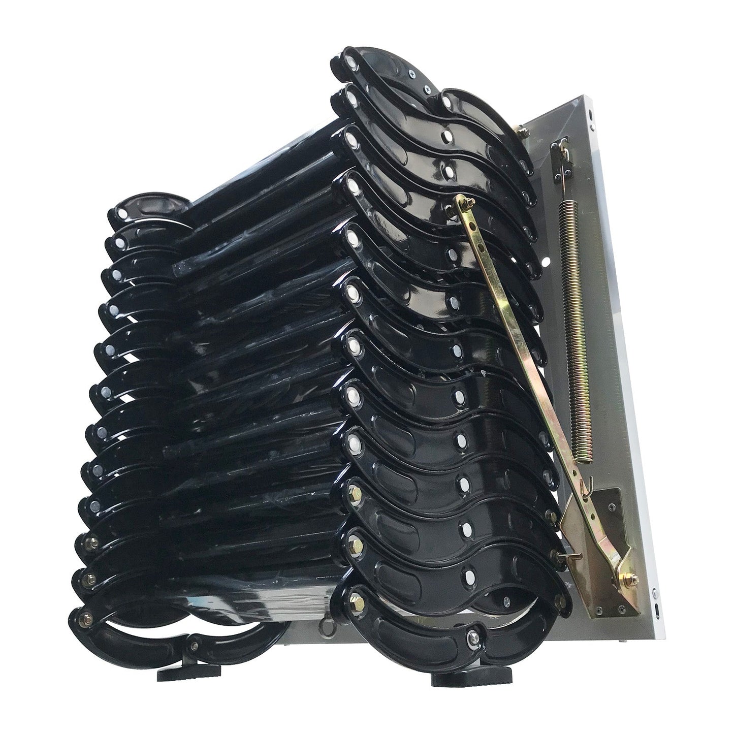 Black Loft Wall Ladder Stairs
