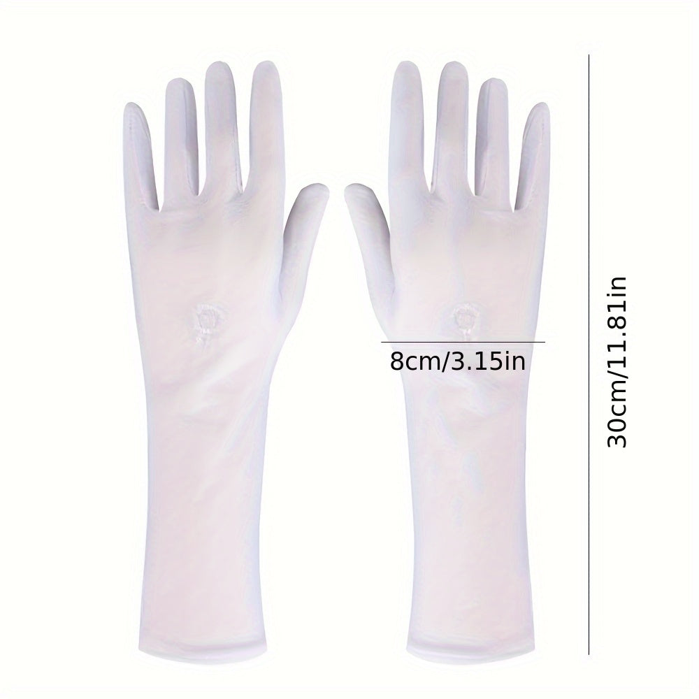 Women's Long UV Protection Driving Gloves, Non-Slip TJR3D7M