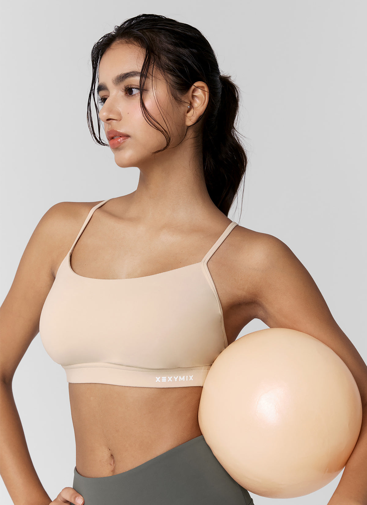 [1+1] Comfort Up Cross Back Bra Tops