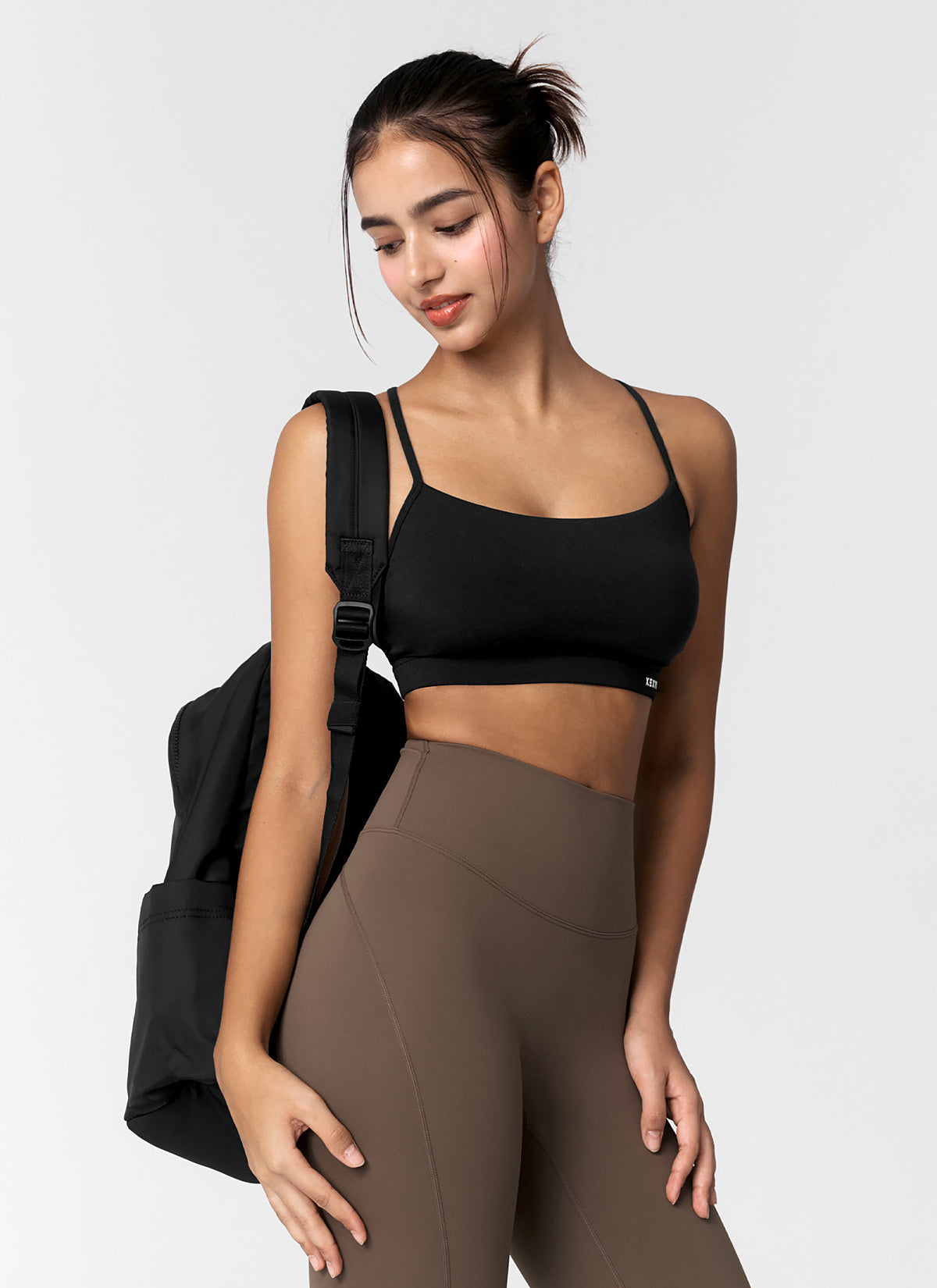 [1+1] Comfort Up Cross Back Bra Tops