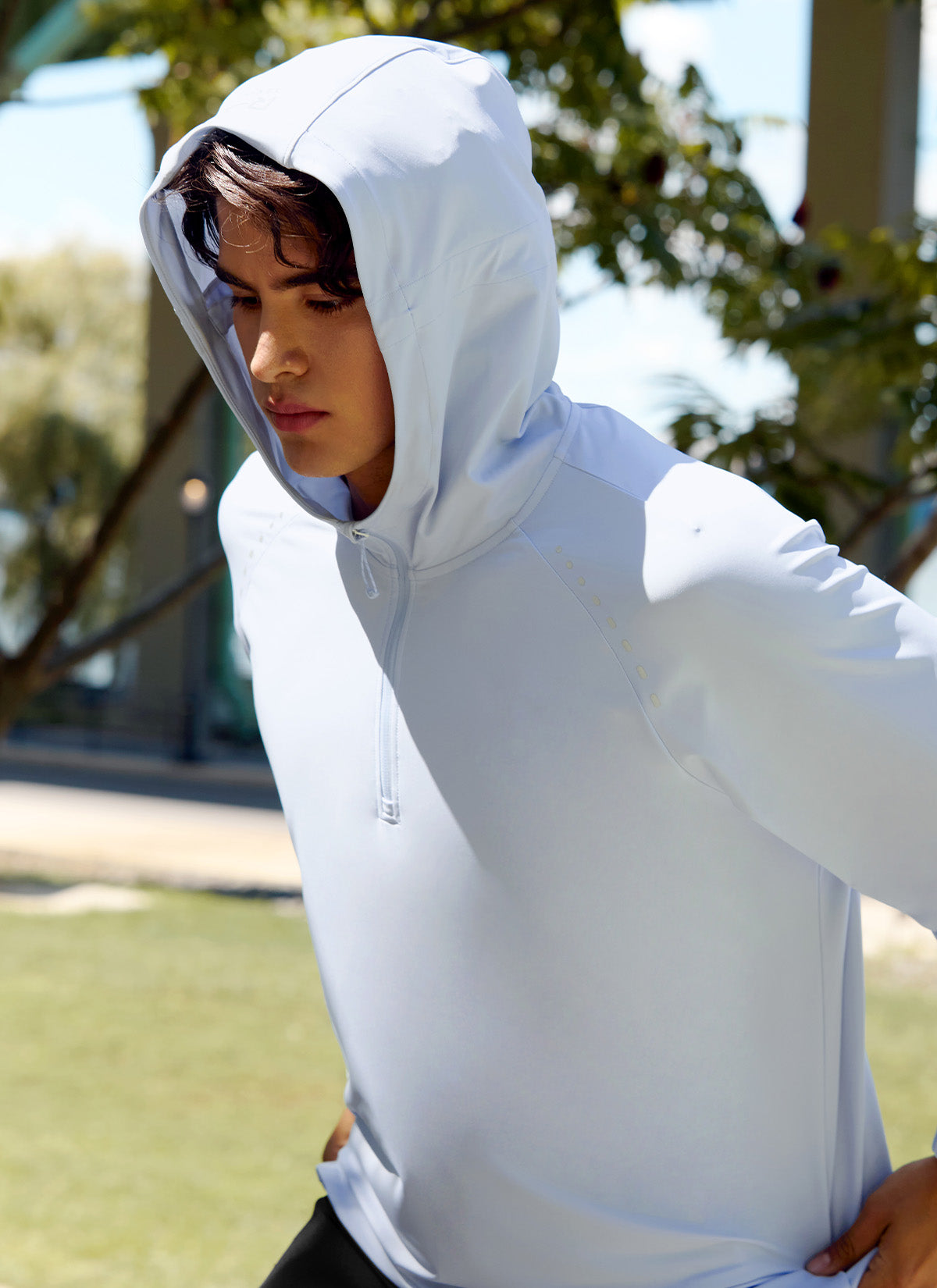 RX Men's Hooded Windbreaker