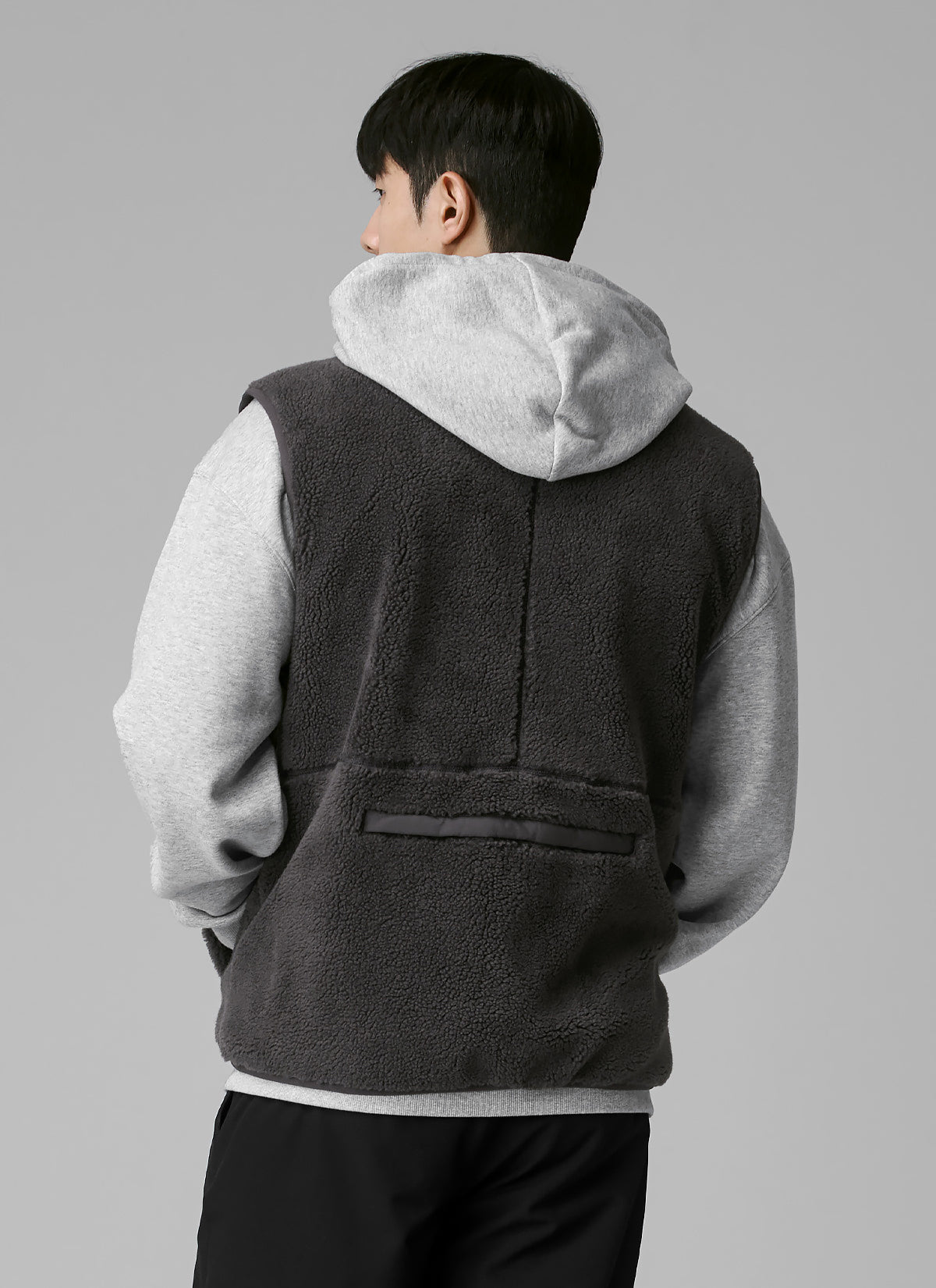 Multi-pocket Fleece Vest