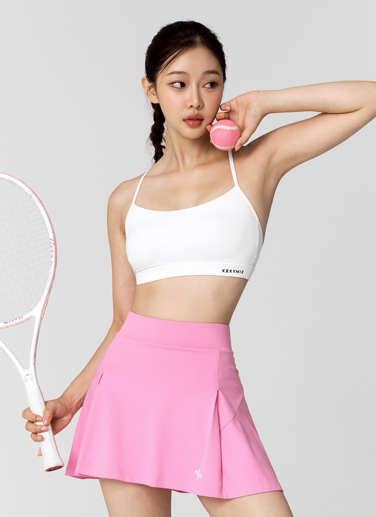 [1+1] Comfort Up Cross Back Bra Tops