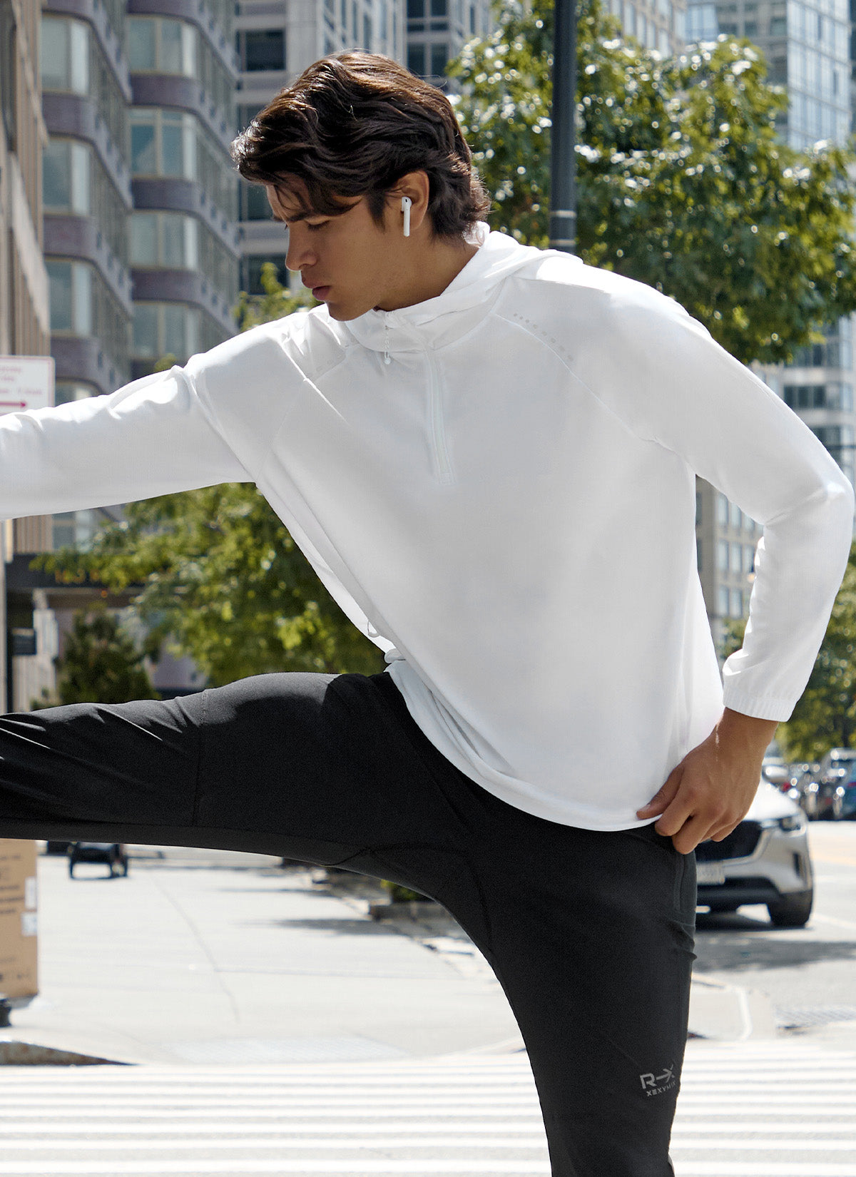 RX Men's Hooded Windbreaker