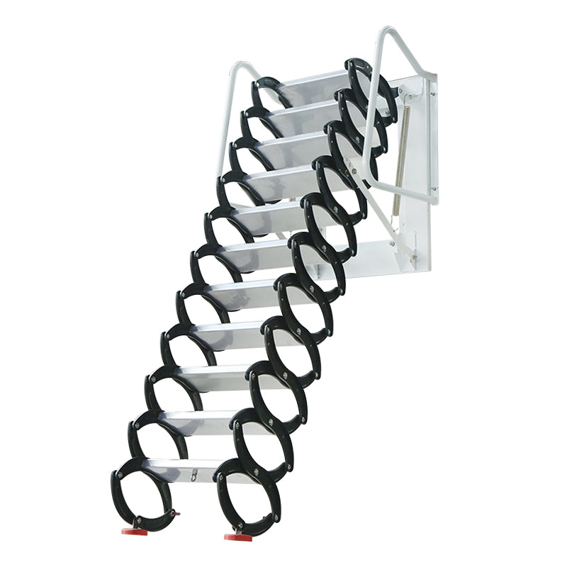 Black Loft Wall Ladder Stairs