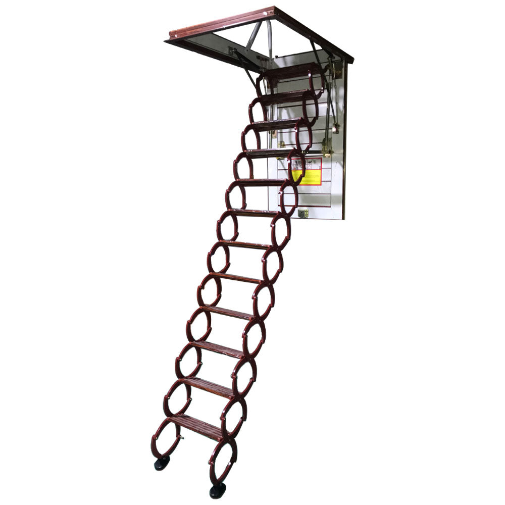 Red Loft Wall Ladder Stairs