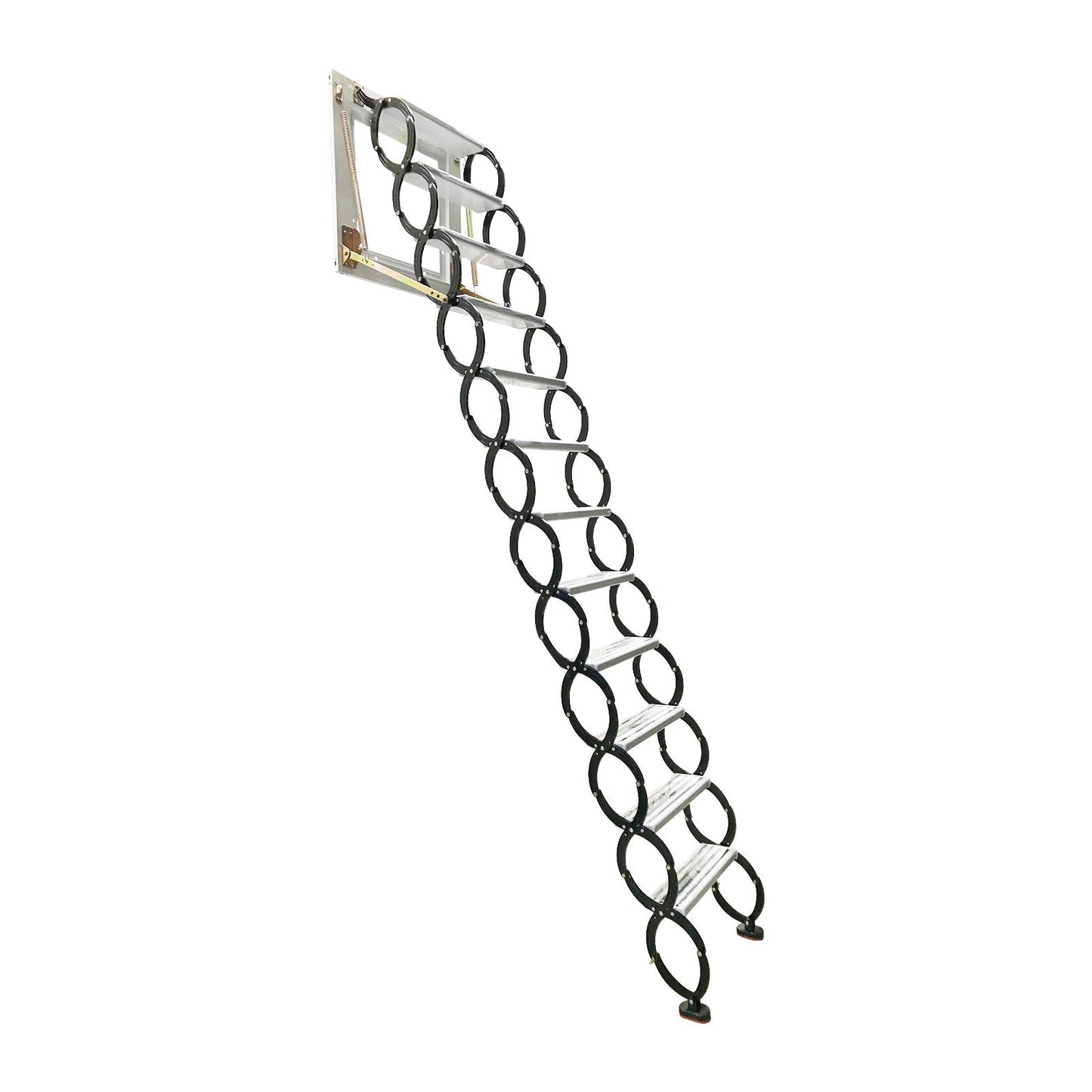 Black Loft Wall Ladder Stairs