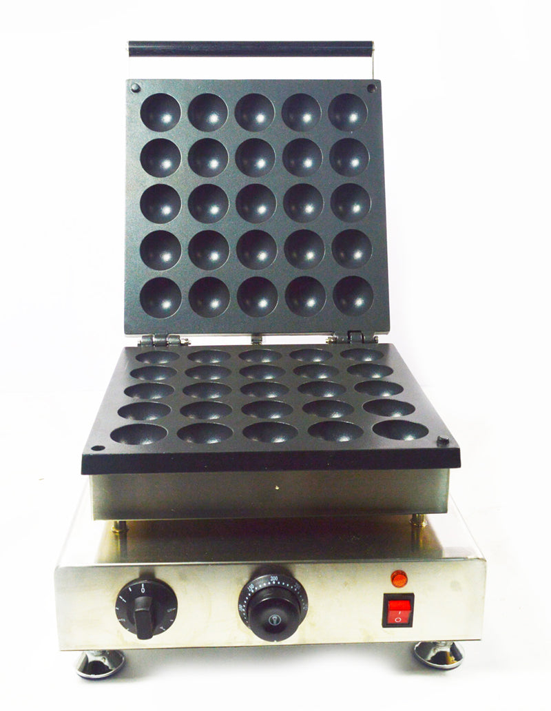 110V 25pcs Donut Ball Waffle Maker