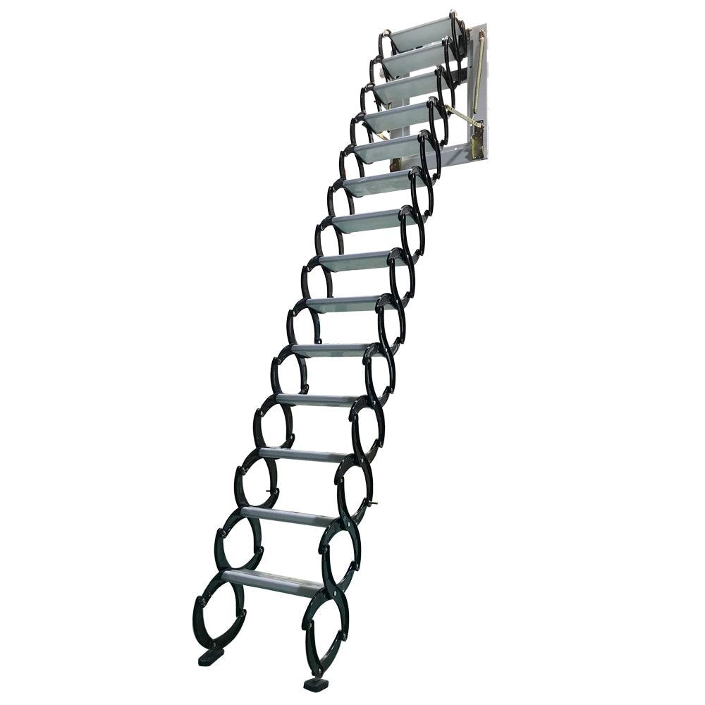 Black Loft Wall Ladder Stairs