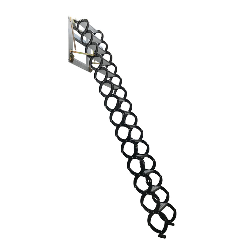 Black Loft Wall Ladder Stairs