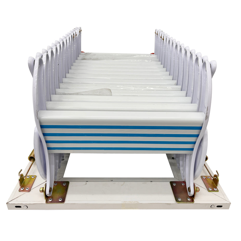 White Loft Wall Ladder Stairs