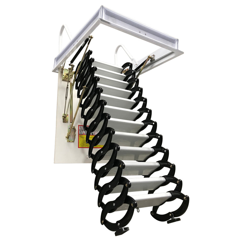 Black Loft Wall Ladder Stairs