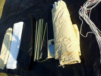 5m Canvas Camping Bell Tent