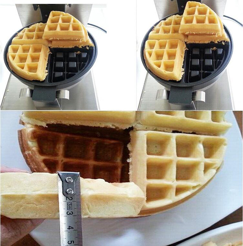 110V Round Waffle Maker