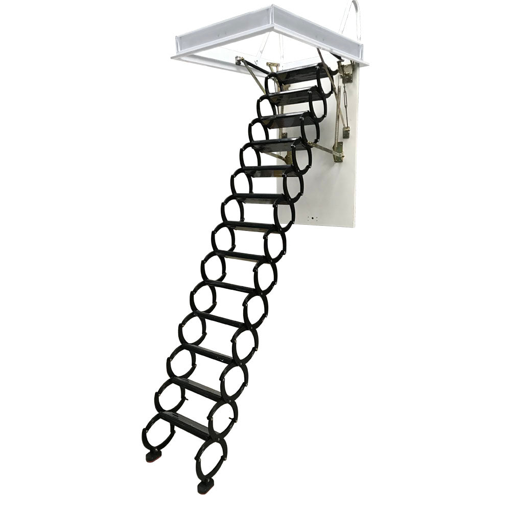 Black Loft Wall Ladder Stairs