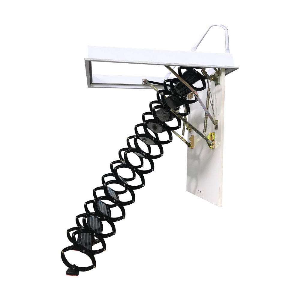 Black Loft Wall Ladder Stairs