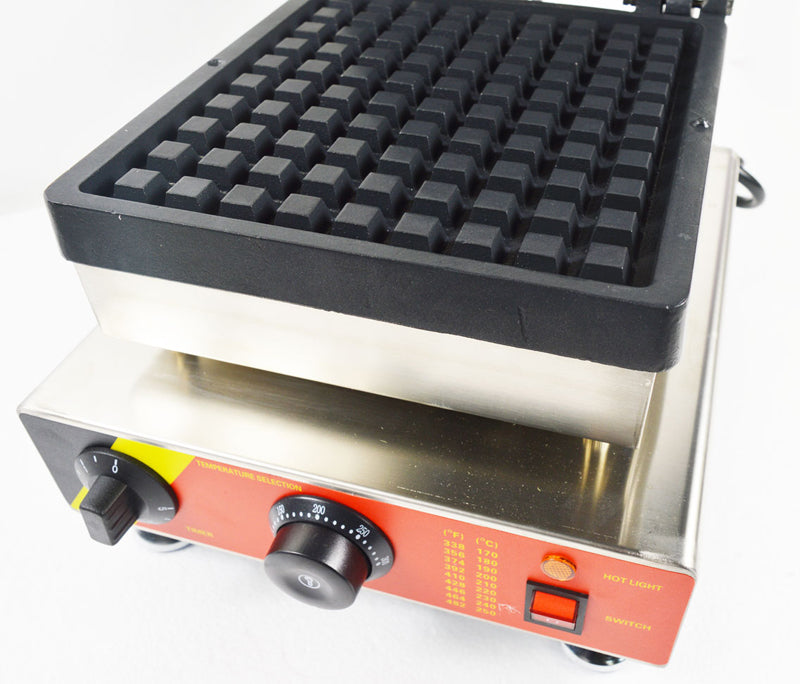 110V Single Square Waffle Maker