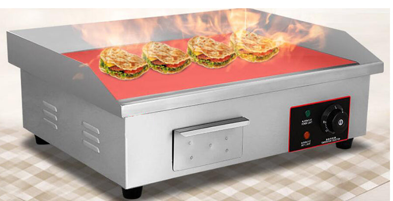 110V Flat Cooking Griddle Grill