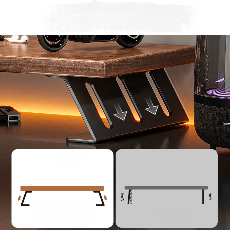 Desktop Organizer with Monitor Stand- HMT17DS