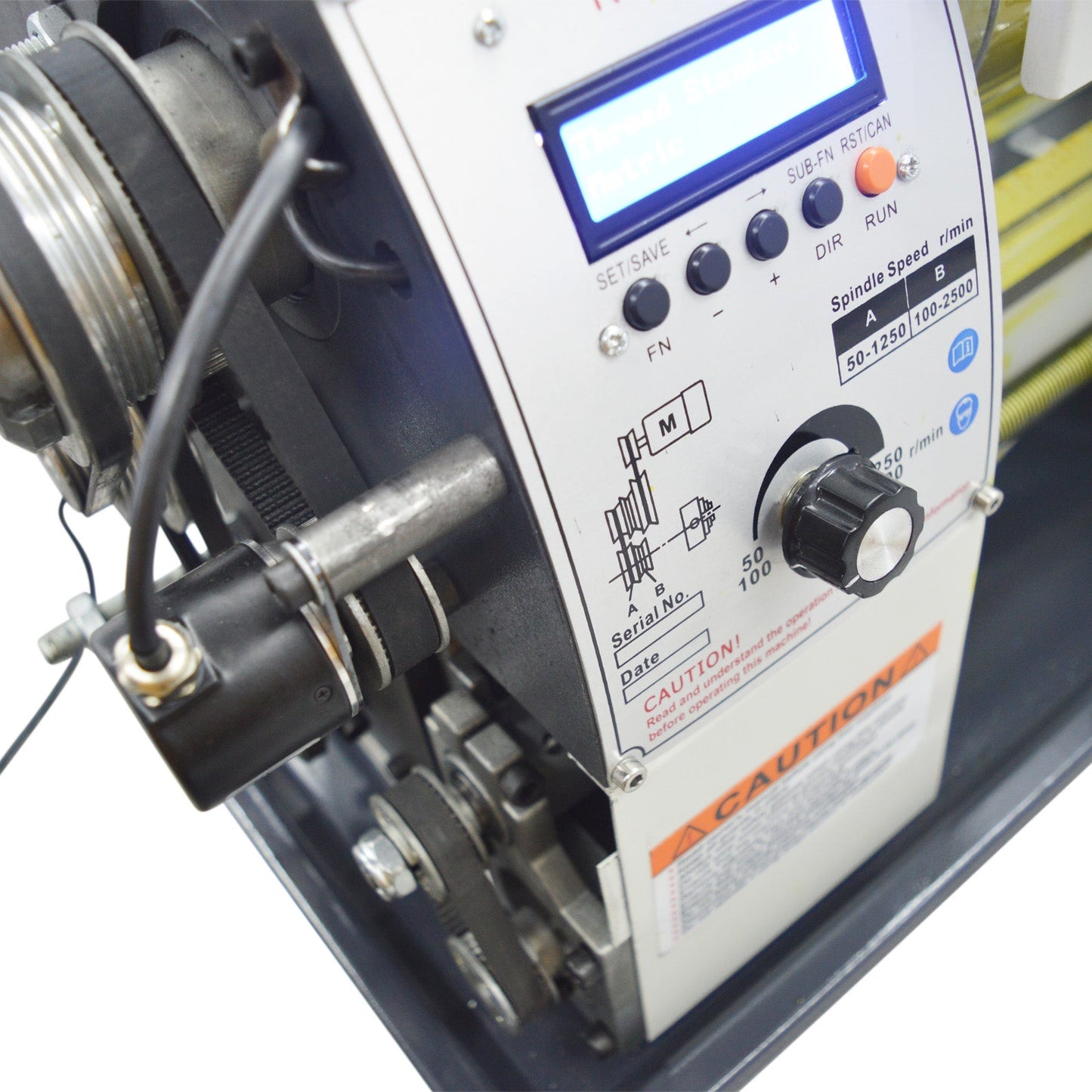 RC-210E Precision Metal Bench Lathe 1100W