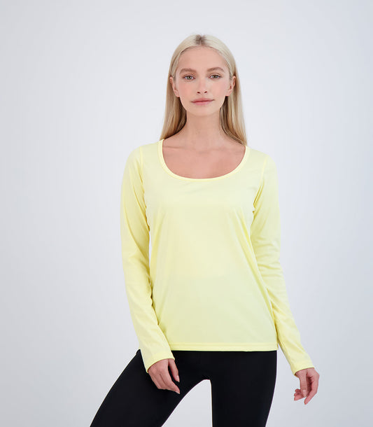 Bonita Ladies Long Sleeve Scoop Neck ProtectUV® Sun Protective Shirt
