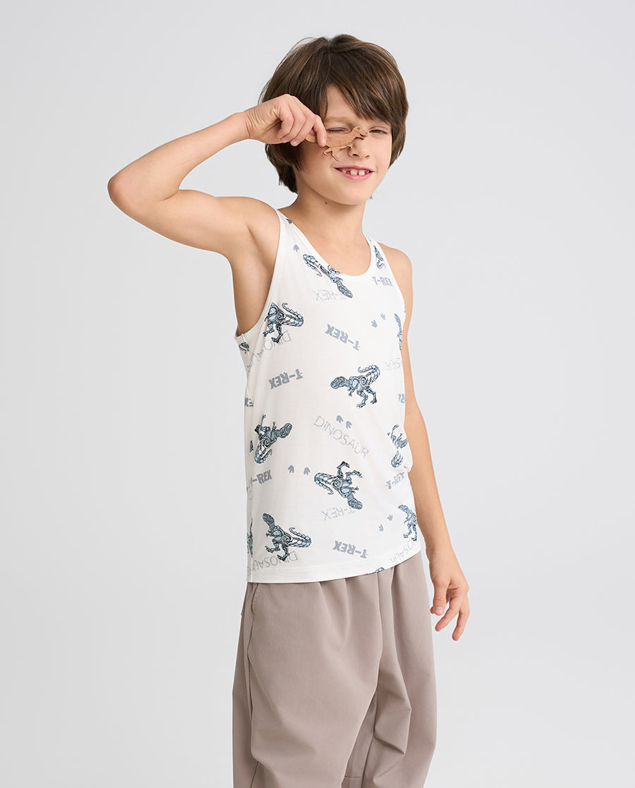 Aimer Kids Tencel Modal Tank Top For Boys