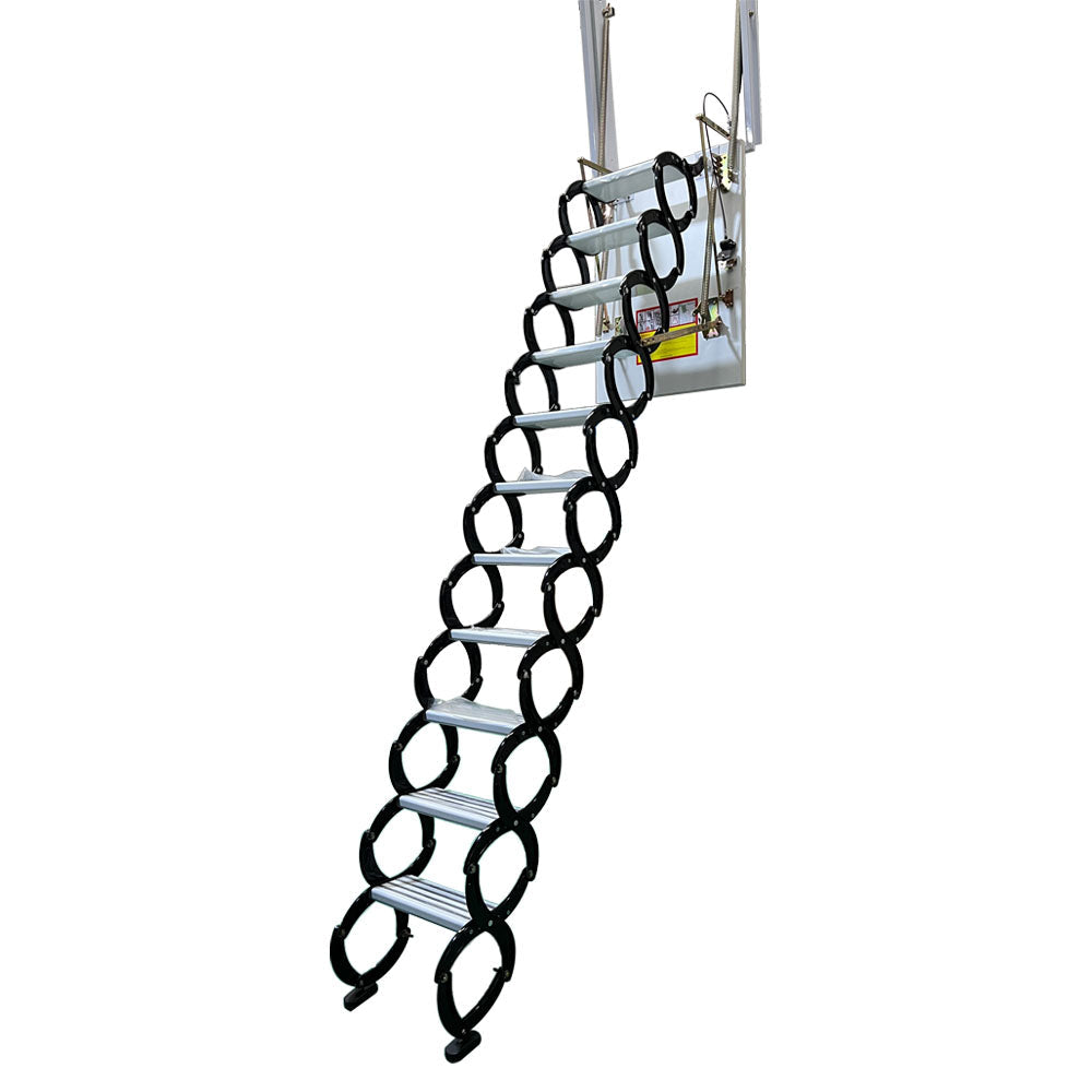 Black Loft Wall Ladder Stairs