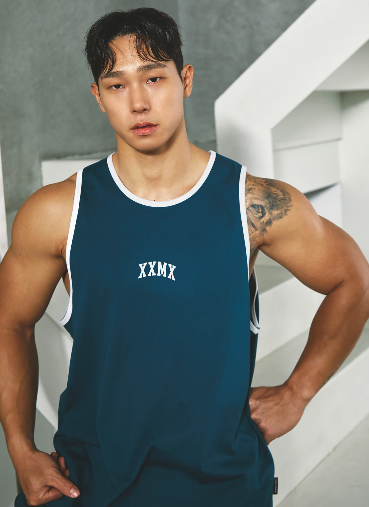 Advanced Color Block Sleeveless