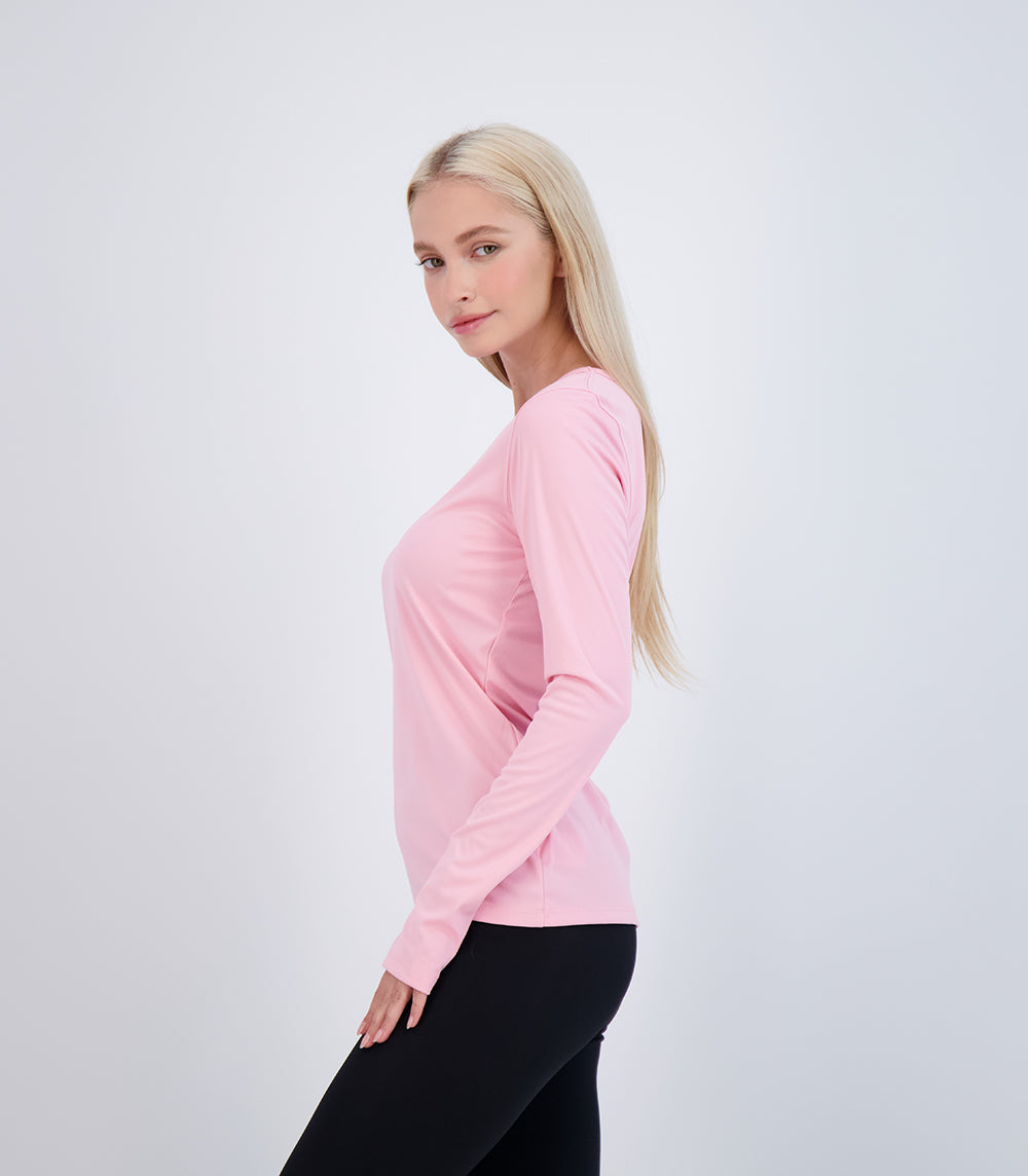 Bonita Ladies Long Sleeve V Neck ProtectUV® Sun Protective Shirt