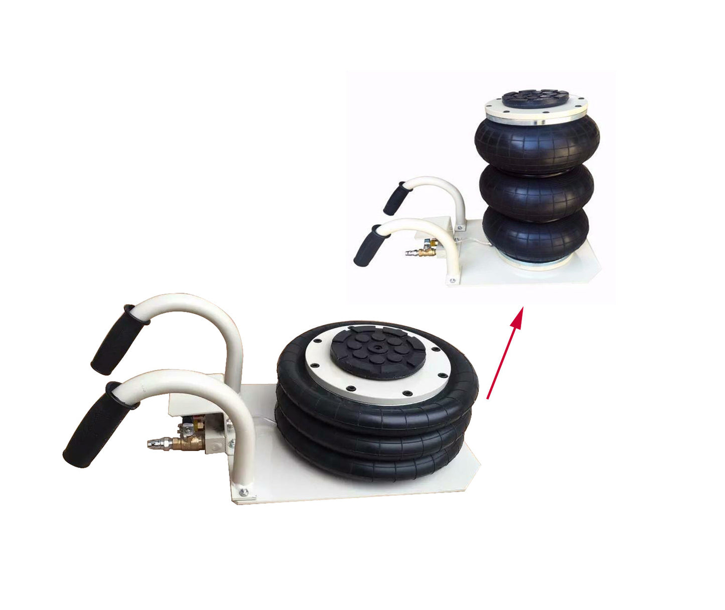 3 TON TRIPLE BAG AIR JACK