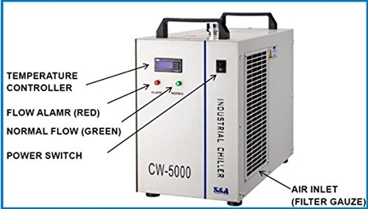 Industrial Water Chiller for CNC/ Laser Engraver CW5000