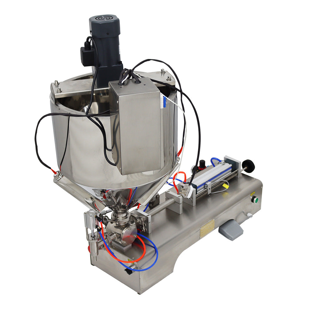 110V 50ml Paste Liquid Heating Stirring Filling Machine